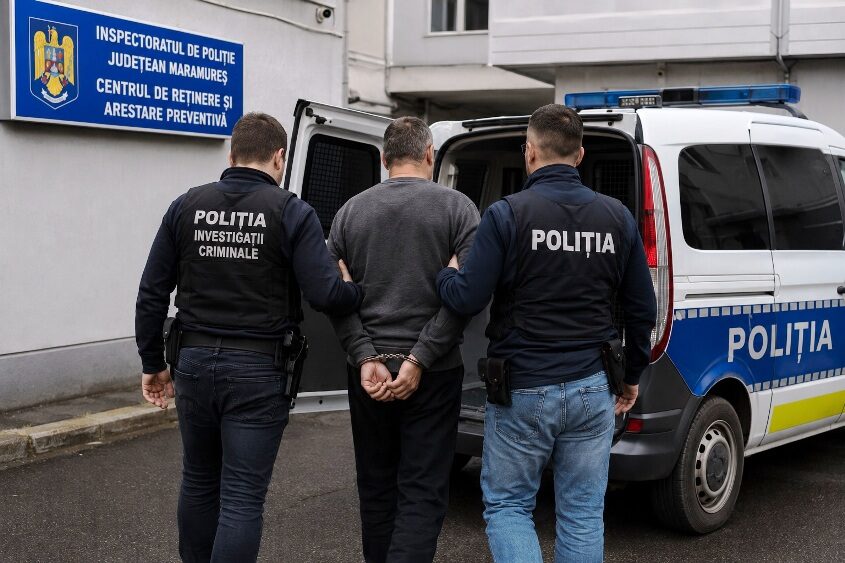 Arestat preventiv după ce și-ar fi agresat un membru al familiei. Bărbat de 53 de ani, încarcerat în arestul IPJ Maramureș