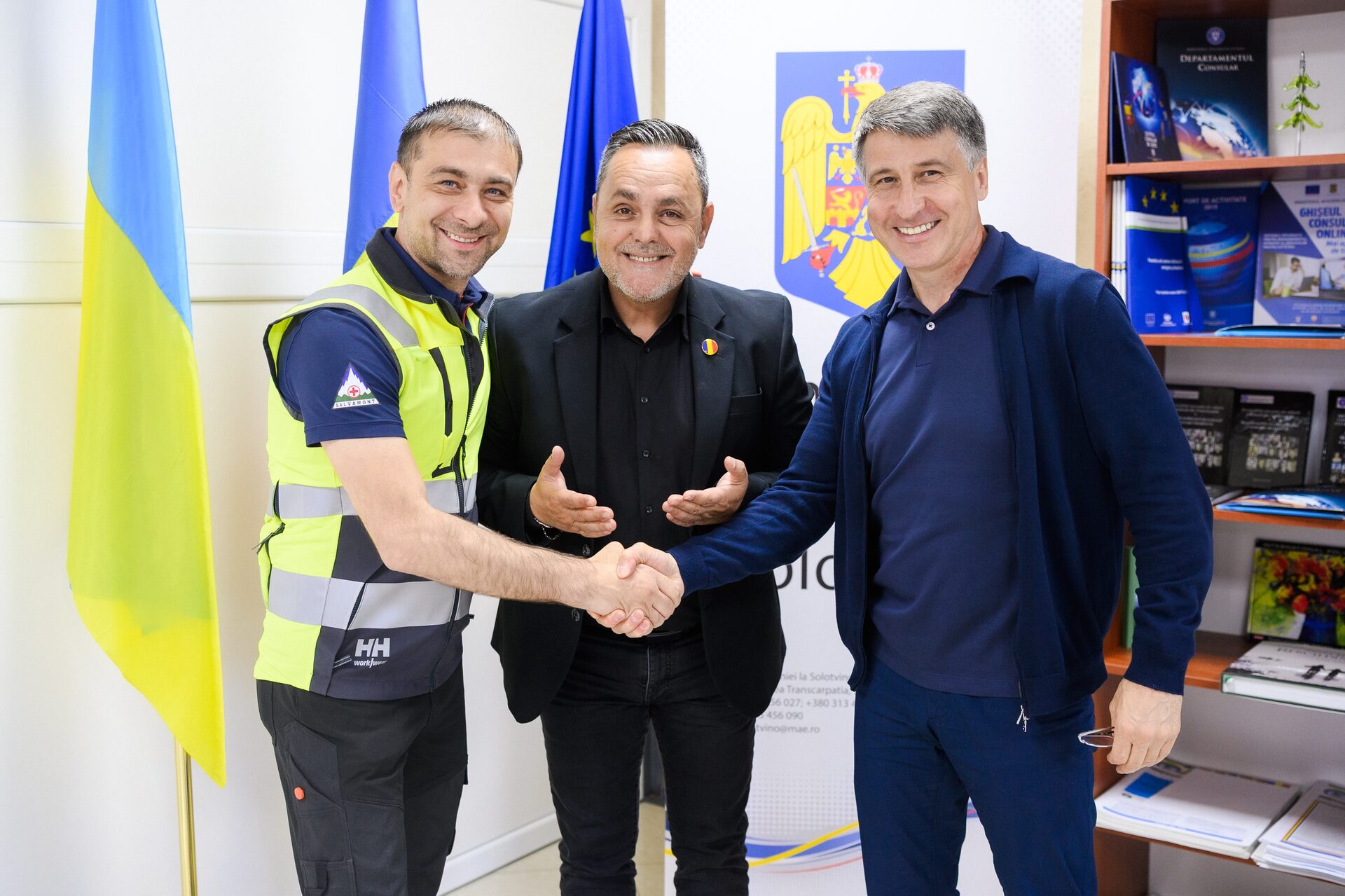 Lucrările la punctul de trecere a frontierei peste Tisa avansează și pe partea ucraineană