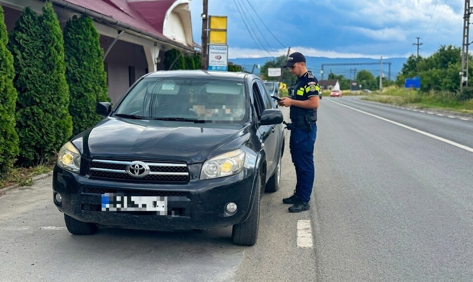 Razie-fulger la Sighetu Marmației: Peste 20 de amenzi și permise reținute în doar două ore de acțiune „Blocada”