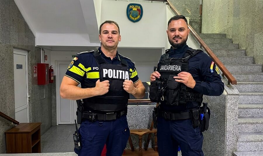 Bărbat salvat în ultimul moment de un polițist și un jandarm din Baia Mare