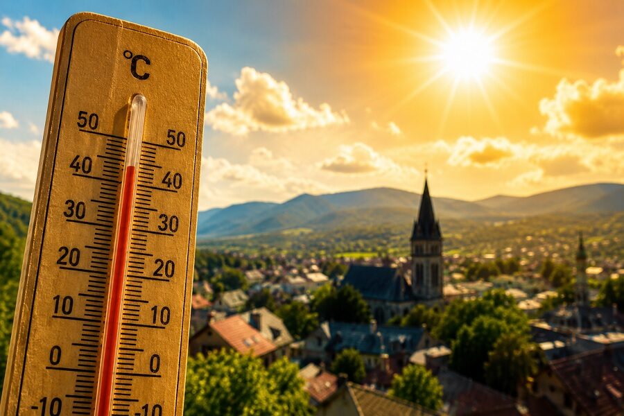 Val de caniculă în Maramureș: temperaturi de până la 37 de grade și nopți tropicale