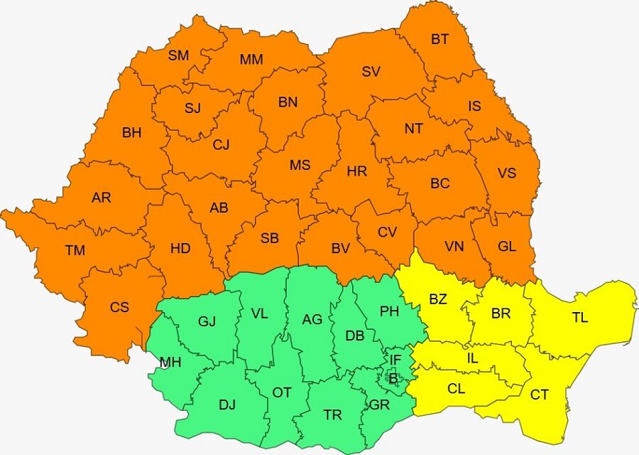 harta-avertizare-meteo-canicula-cod-portocaliu
