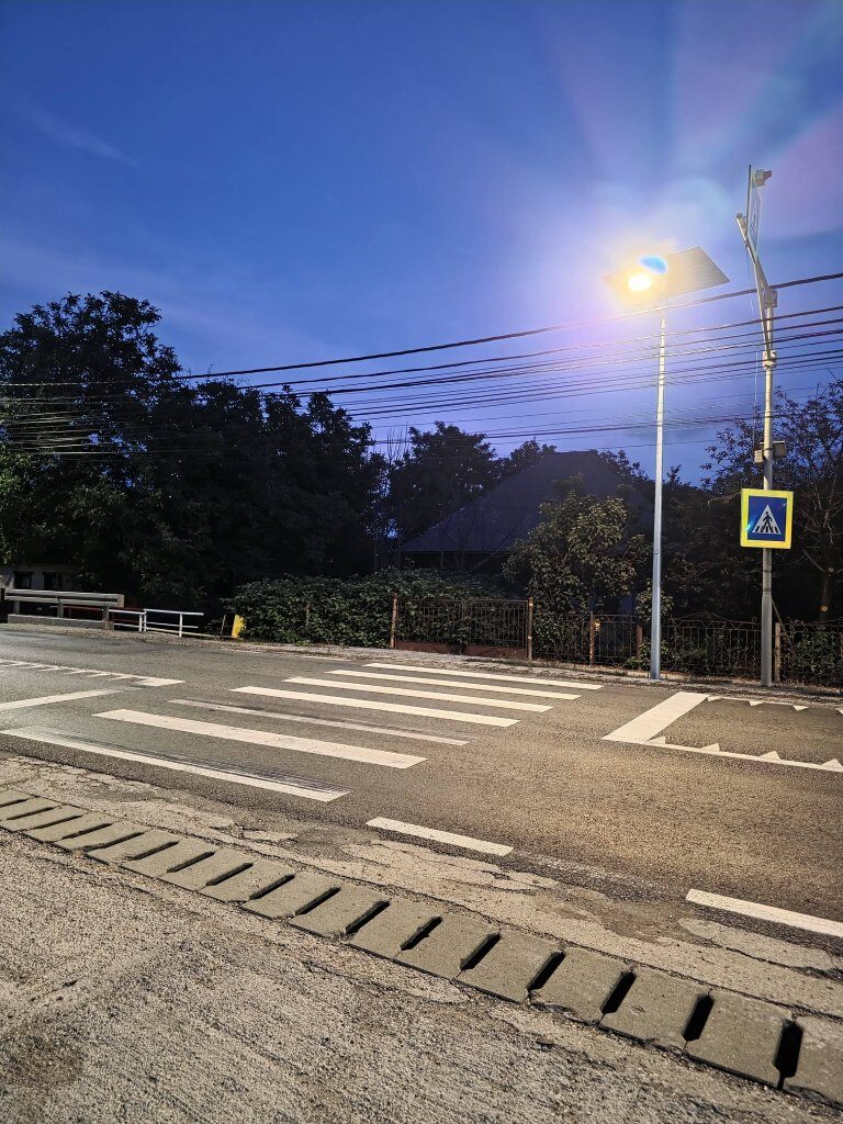 Primăria Tăuții-Măgherăuș.: Sisteme moderne de iluminat instalate la trecerile de pietoni de pe E58