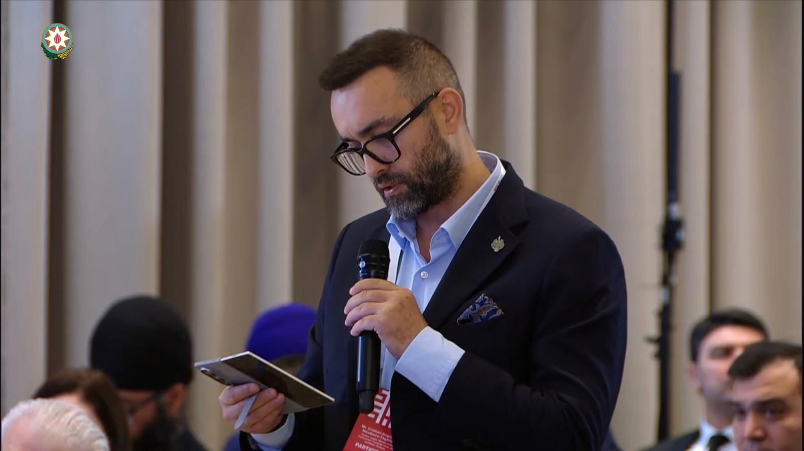 Senatorul Cristian-Augustin Niculescu-Țâgârlaș a reprezentat Senatul României la Shusha Global Media Forum, într-un dialog direct cu E.S. Ilham Aliyev, Președintele Republicii Azerbaidjan