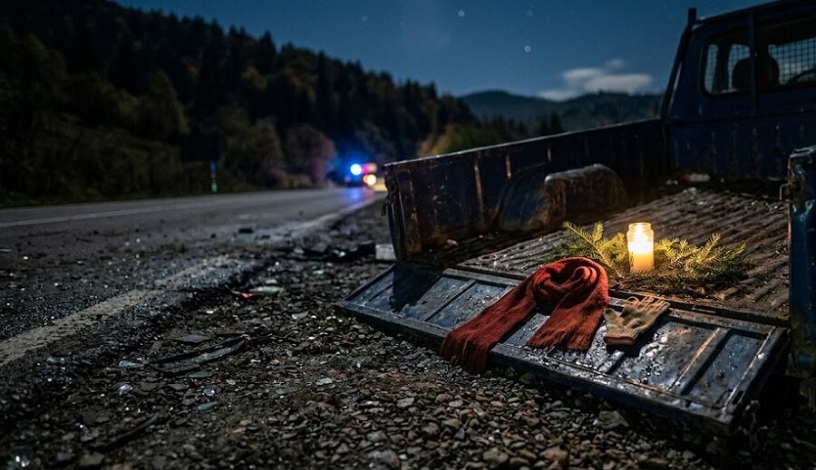 Tragedie la Moisei: Un tânăr a murit după ce o autoutilitară condusă de un minor băut și fără permis s-a răsturnat