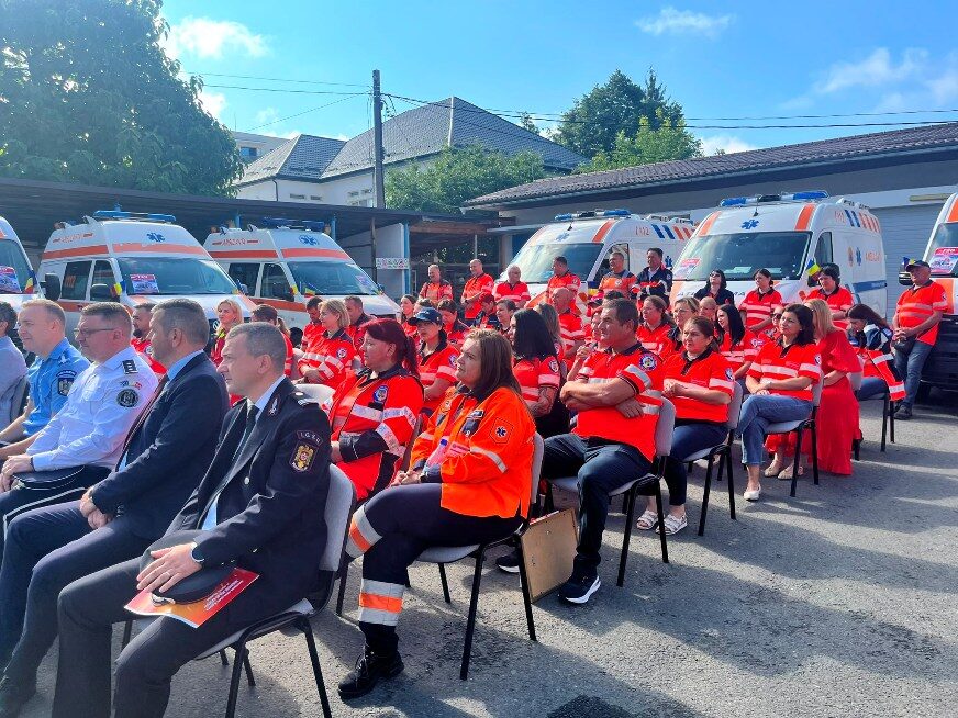 Eroii din prima linie au fost sărbătoriți la Maramureș! 120 de ani de la înființarea Serviciului de Ambulanță din România
